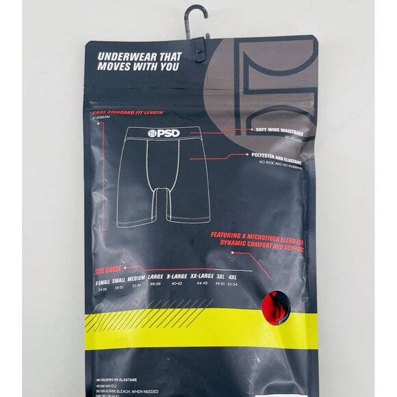 PSD Men's 3 Pack Core Standard Premium Boxer Briefs Size Large (36-38) - Picture 4 of 5